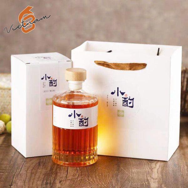 Chai Rượu Cao Cấp Dáng Wisky 750ML