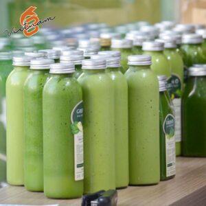 Chai Tròn Vặn Nắp Nhôm