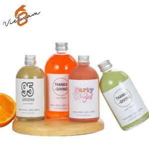 Chai Tròn Nắp Nhôm