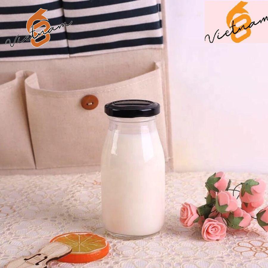 Chai Sữa Nắp Thiếc