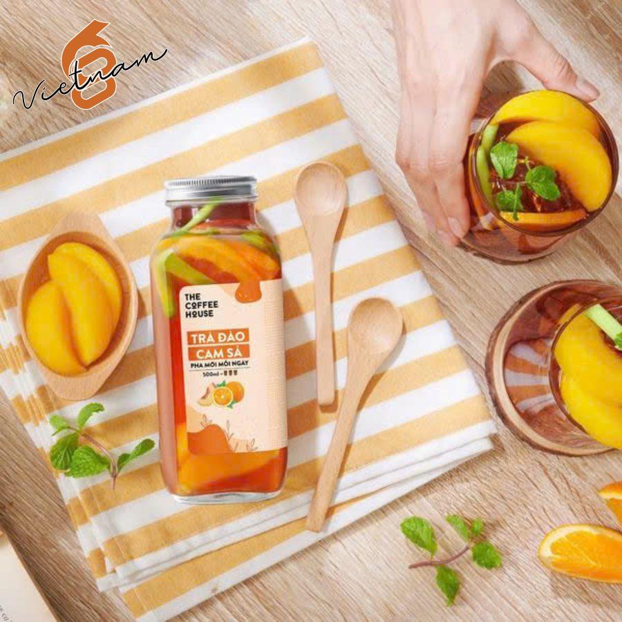 Chai Vuông Cao Nắp Nhôm