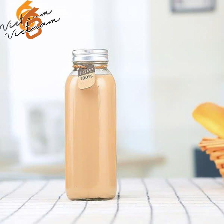 Chai Tròn Vặn Nắp Nhôm