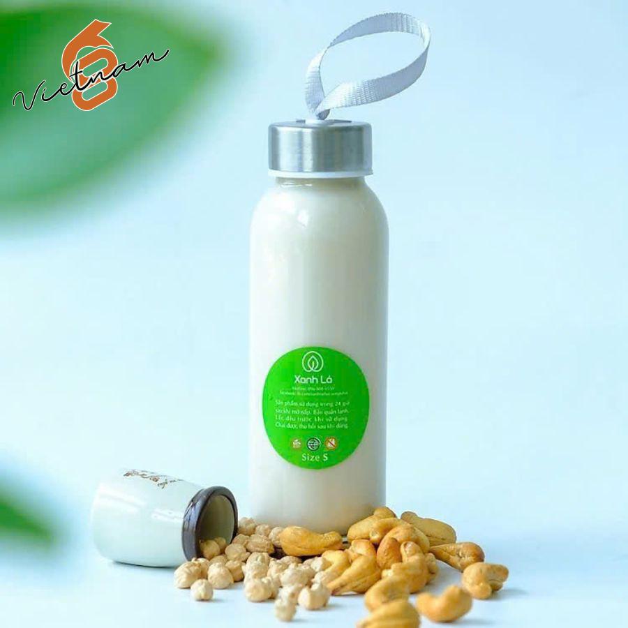 Chai Tròn Vặn Nắp Dây Xách