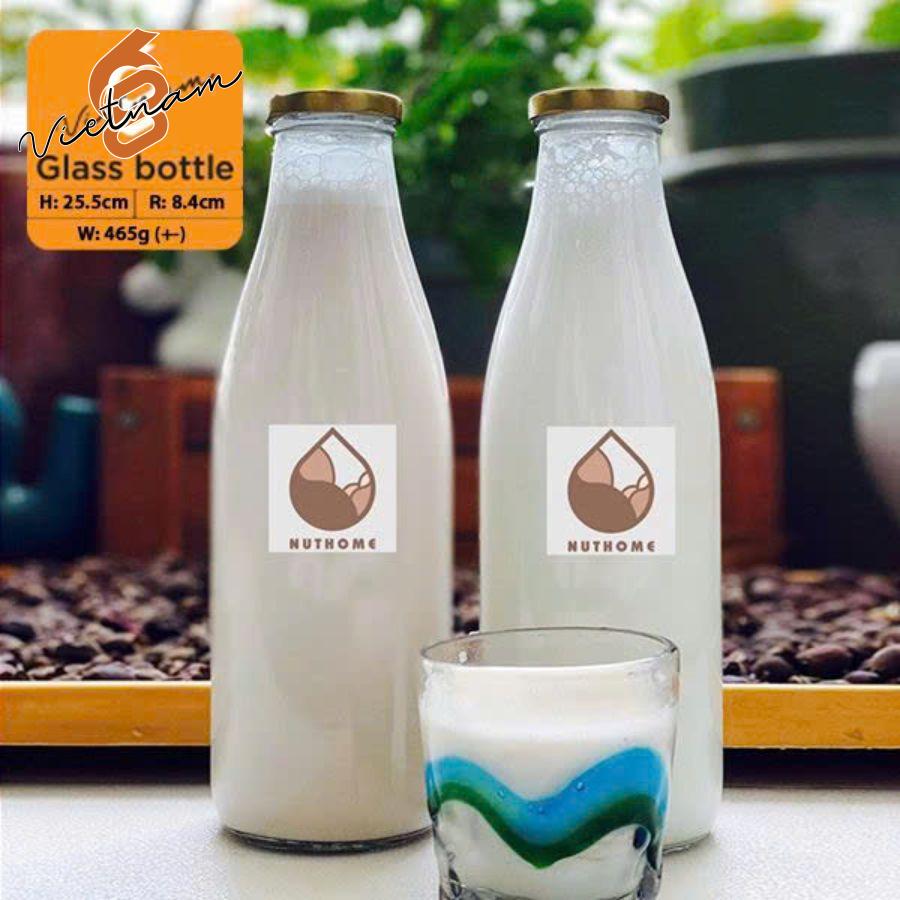 Chai Sữa Nắp Thiếc 1000ml
