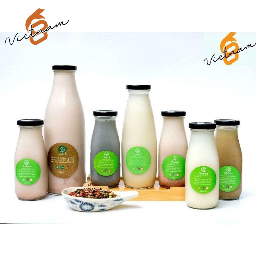 Chai Sữa Nắp Thiếc