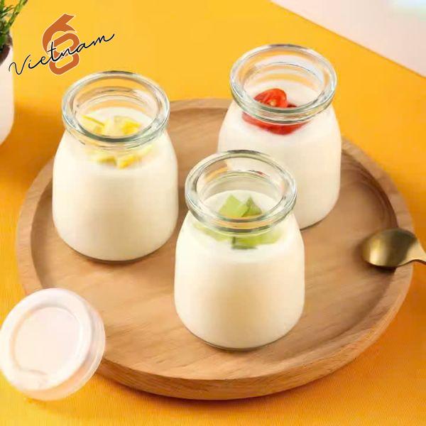 Hũ Pudding Lùn Nắp Nhựa (2)