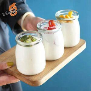 Hũ Pudding Lùn Nắp Nhựa