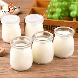 Hũ Pudding Lùn Nắp Nhựa (4)