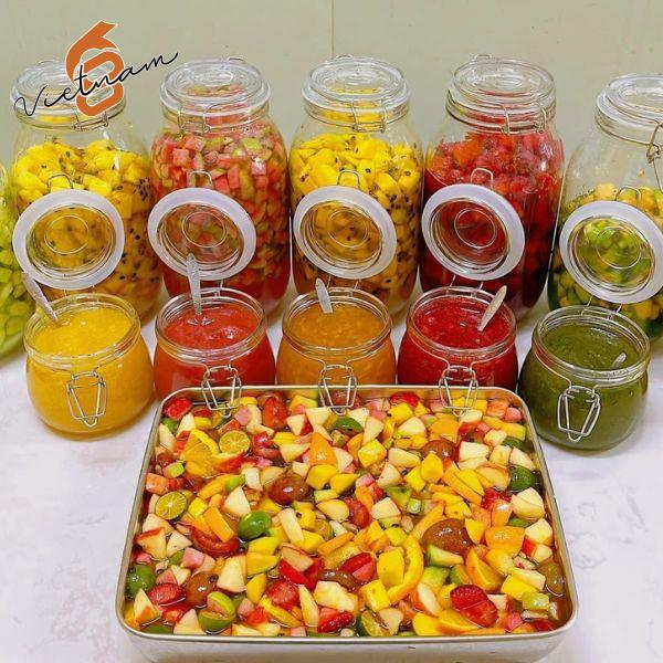 Hũ Quai Cài Dáng Tròn (Khóa Inox)