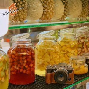 HŨ QUAI CÀI DÁNG VUÔNG (KHÓA INOX)