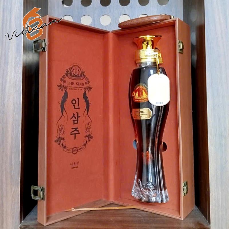 Vỏ hộp rượu The King chai 1 lít