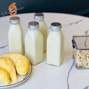 Chai Trà Vuông Vặn Nắp Nhôm