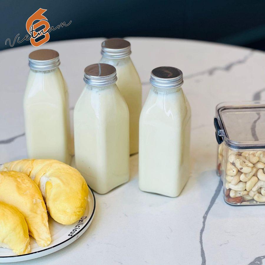 Chai Trà Vuông Vặn Nắp Nhôm