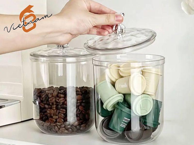 Giới thiệu về hũ thủy tinh có nắp