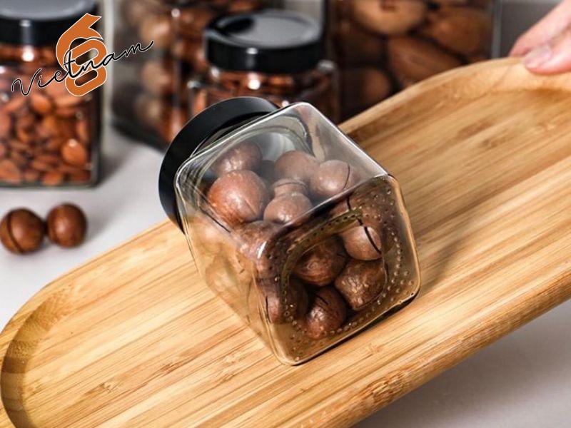 Ưu điểm vượt trội của hũ thủy tinh có nắp