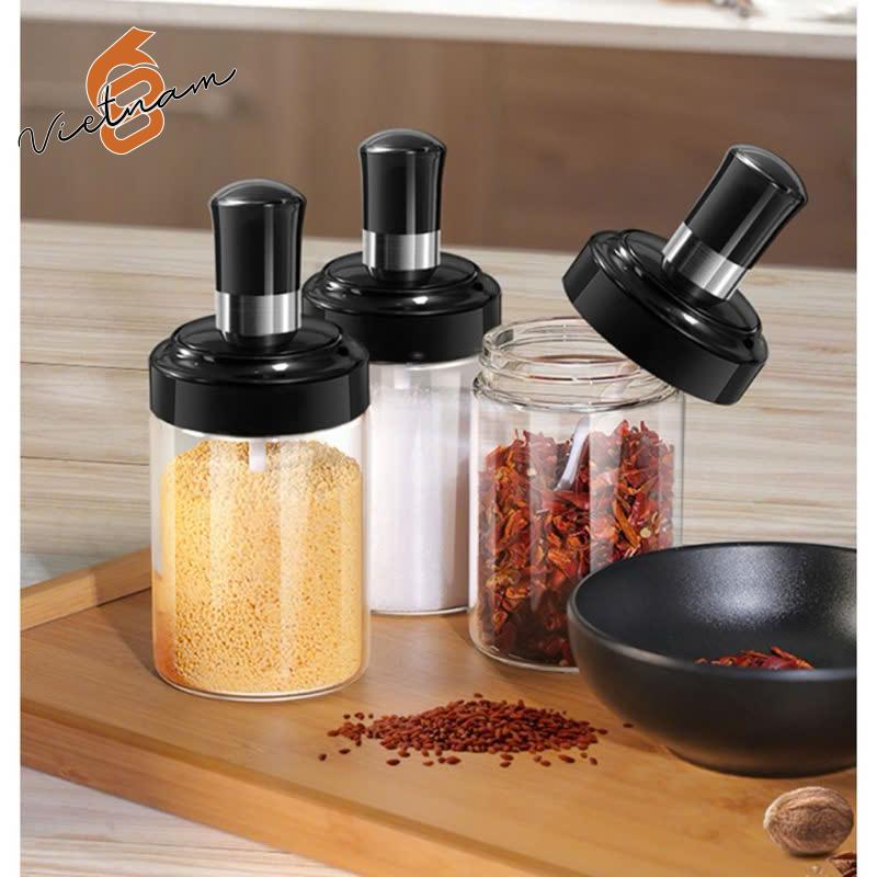 Các loại hũ đựng gia vị thủy tinh tại Chai Lọ 68 Việt Nam
